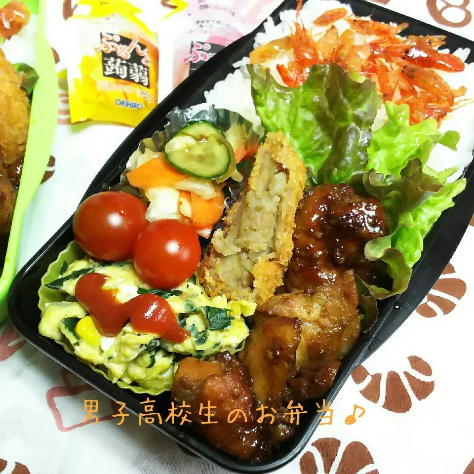 鶏ごま焼き弁当♪|ちびたまさん