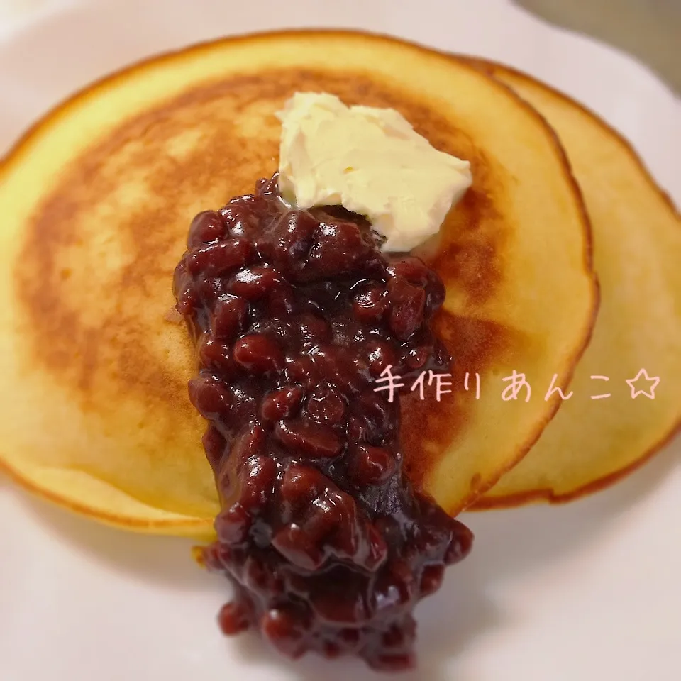 ホットケーキ☆あん＆バター|さくらんさん