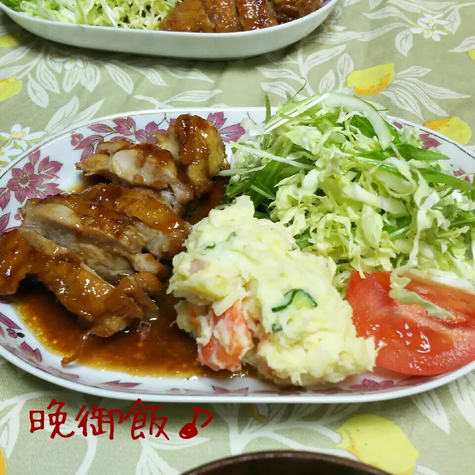 胡麻照り焼きチキン♪|ちびたまさん