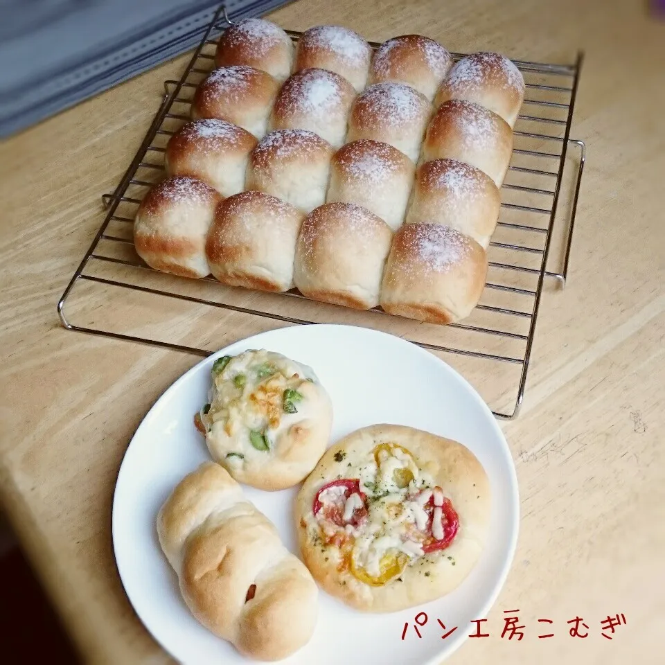 Snapdishの料理写真:パン達|こむぎさん