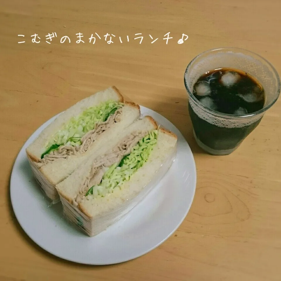 こむぎのまかないランチ♪|こむぎさん