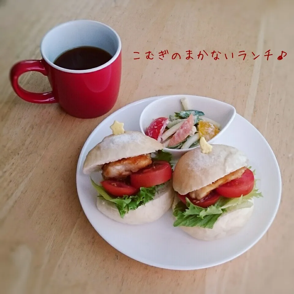 こむぎのまかないランチ♪|こむぎさん