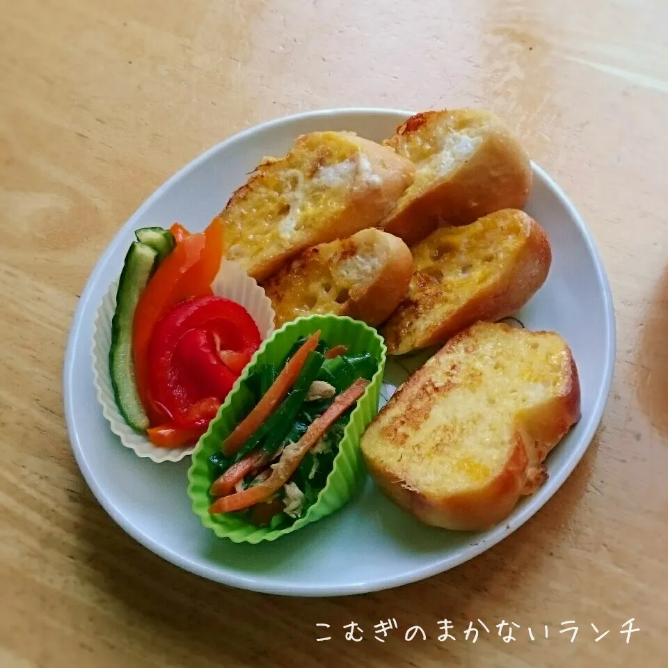 まかないランチ♪|こむぎさん