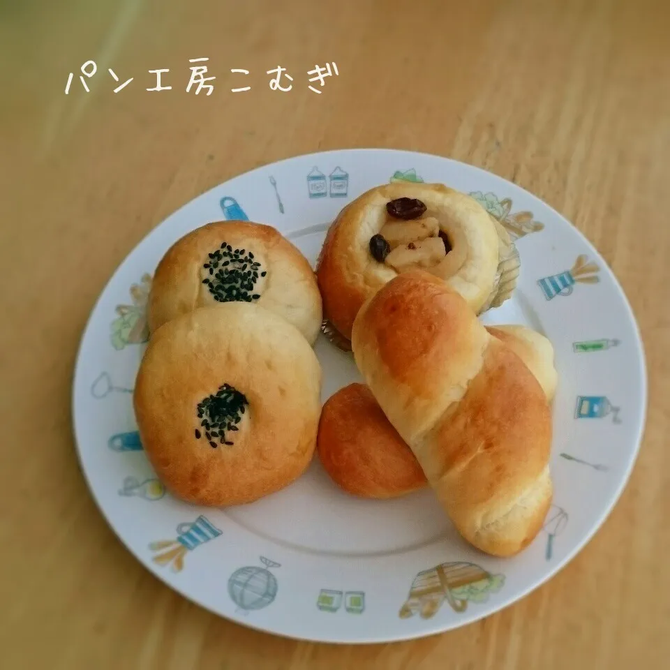 本日のパン|こむぎさん