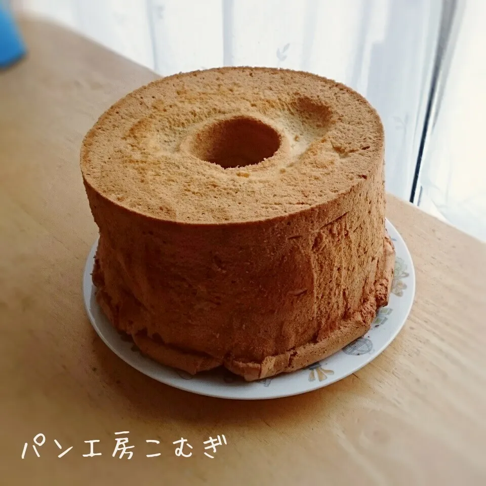 Snapdishの料理写真:カフェオレマーブルシフォン|こむぎさん