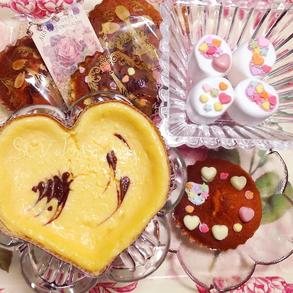 Snapdishの料理写真:♡バレンタイン♡姉→妹♡|henryさん