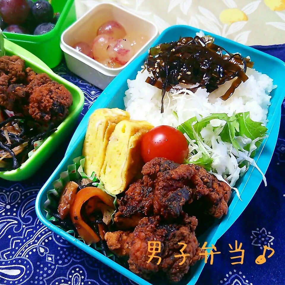 唐揚げ弁当♪|ちびたまさん