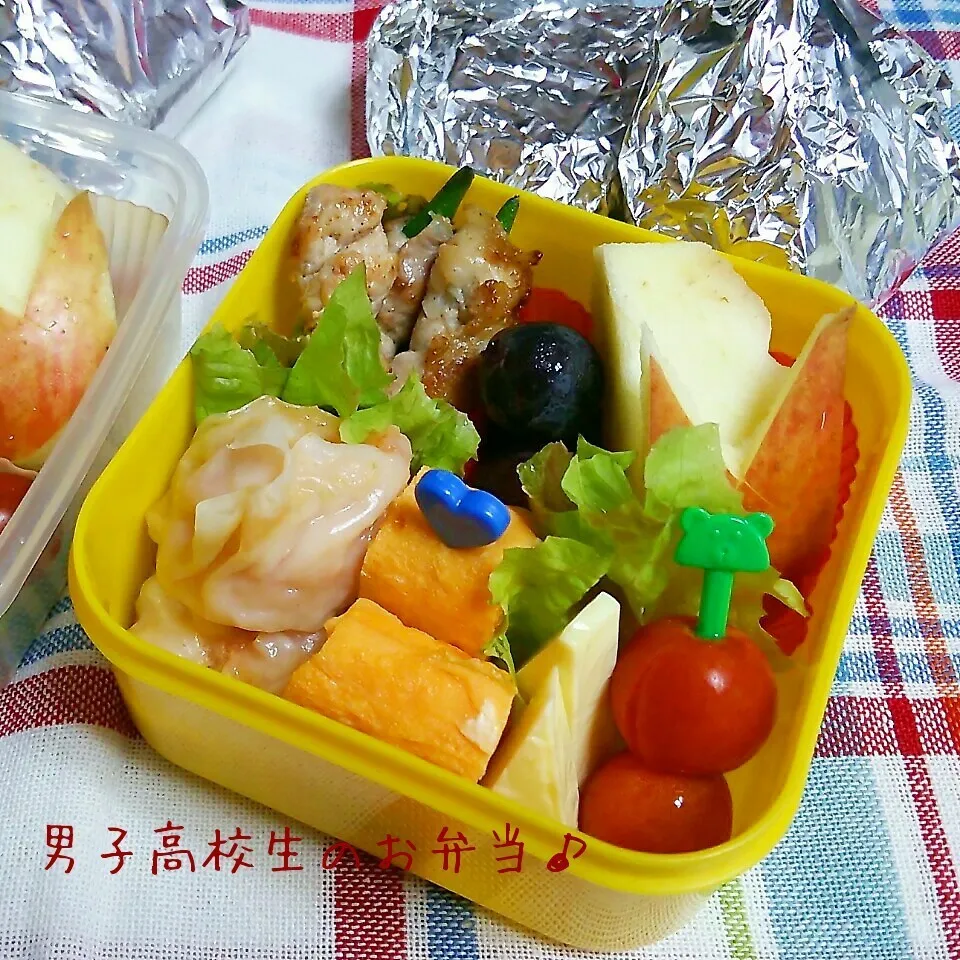 Snapdishの料理写真:おにぎり弁当♪|ちびたまさん