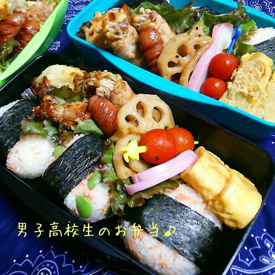 おにぎり弁当♪|ちびたまさん