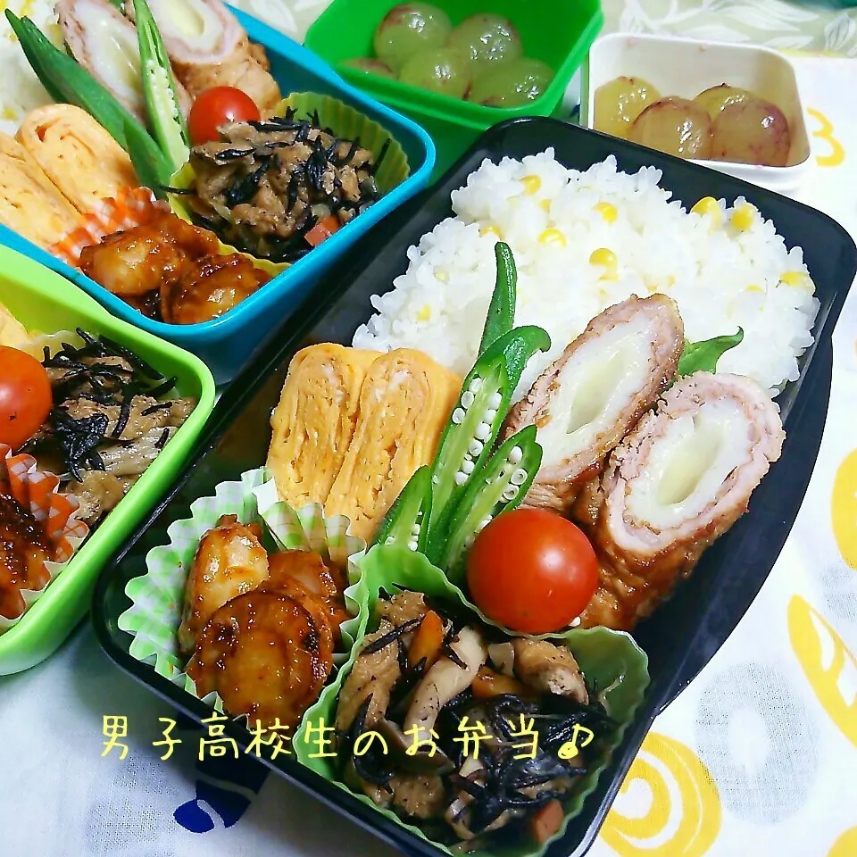 ホタテケチャップ炒め弁当♪|ちびたまさん