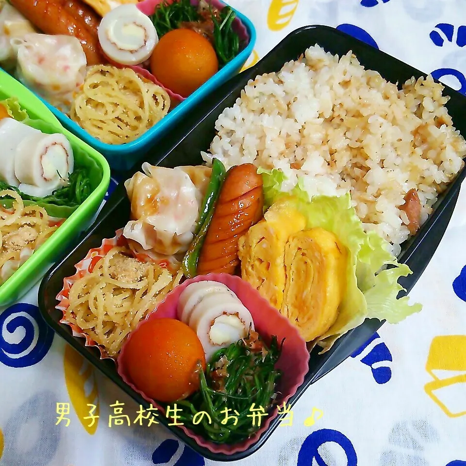 ツナそぼろ混ぜ飯弁当♪|ちびたまさん