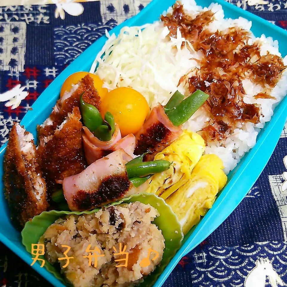 アジフライ弁当♪|ちびたまさん