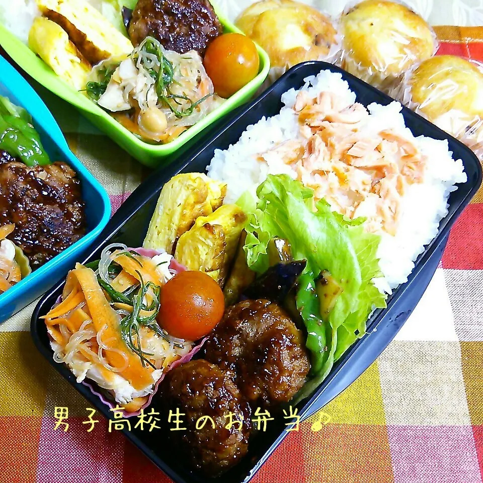 ハンバーグ弁当♪|ちびたまさん