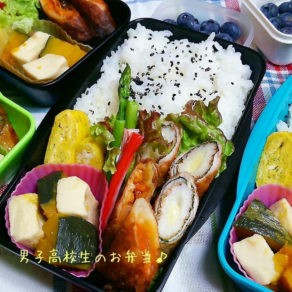 竹輪の肉巻き弁当♪|ちびたまさん