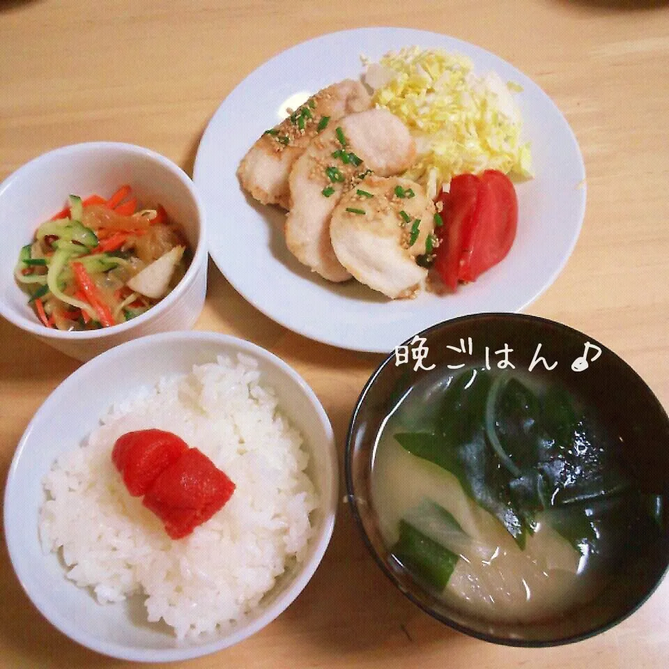 こむぎ家の晩ご飯（5月1日）|こむぎさん