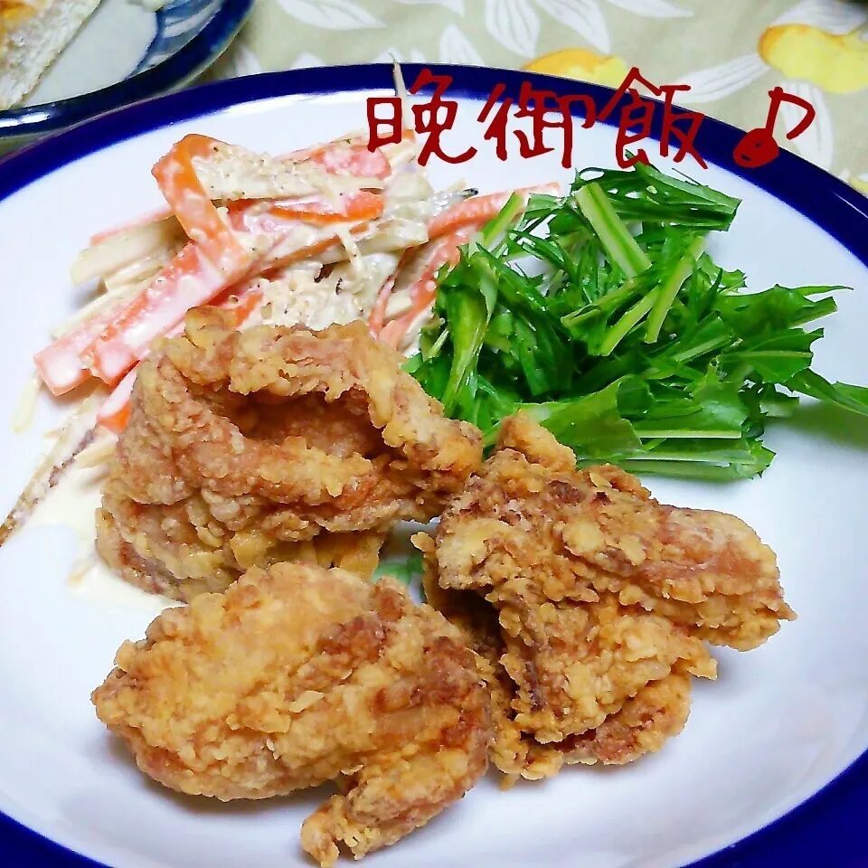 鶏唐揚げ♪|ちびたまさん