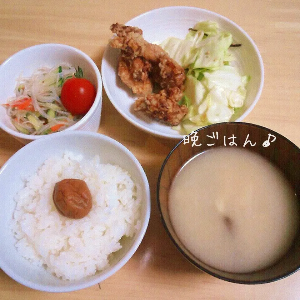 こむぎ家の晩ご飯（4月24日）|こむぎさん