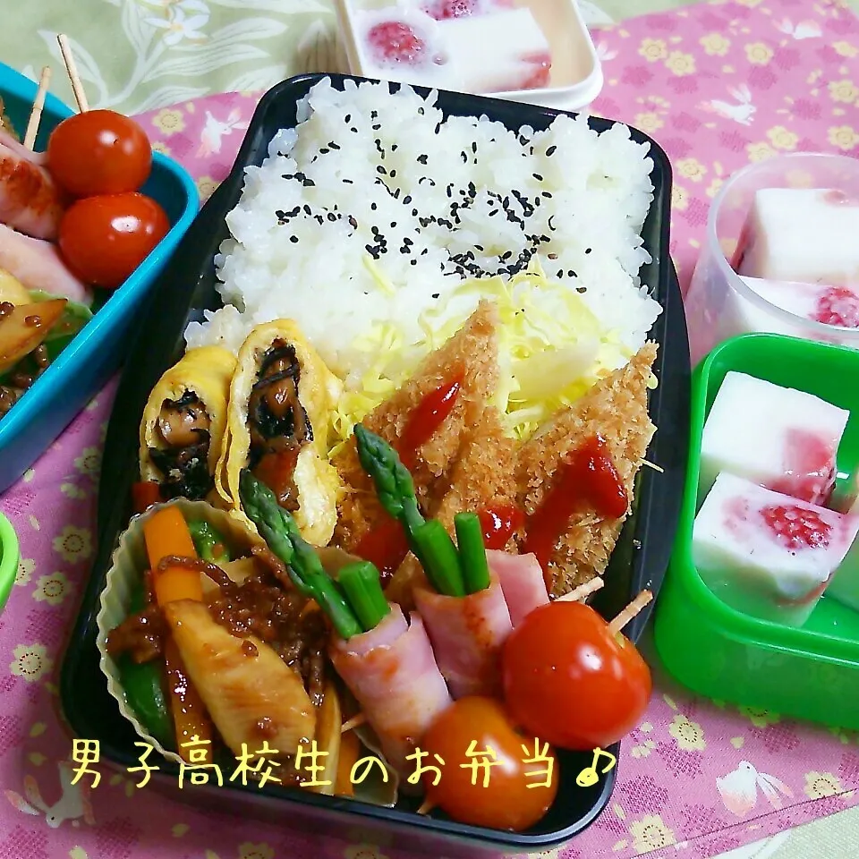 Snapdishの料理写真:イカフライ弁当♪|ちびたまさん