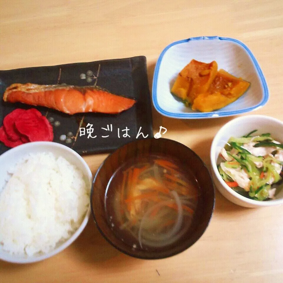 こむぎ家の晩ご飯（4月14日）|こむぎさん