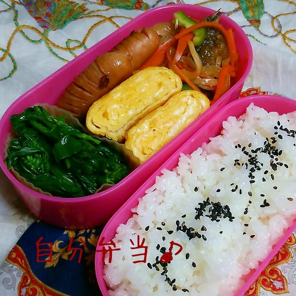 鯵の南蛮つけ弁当♪|ちびたまさん