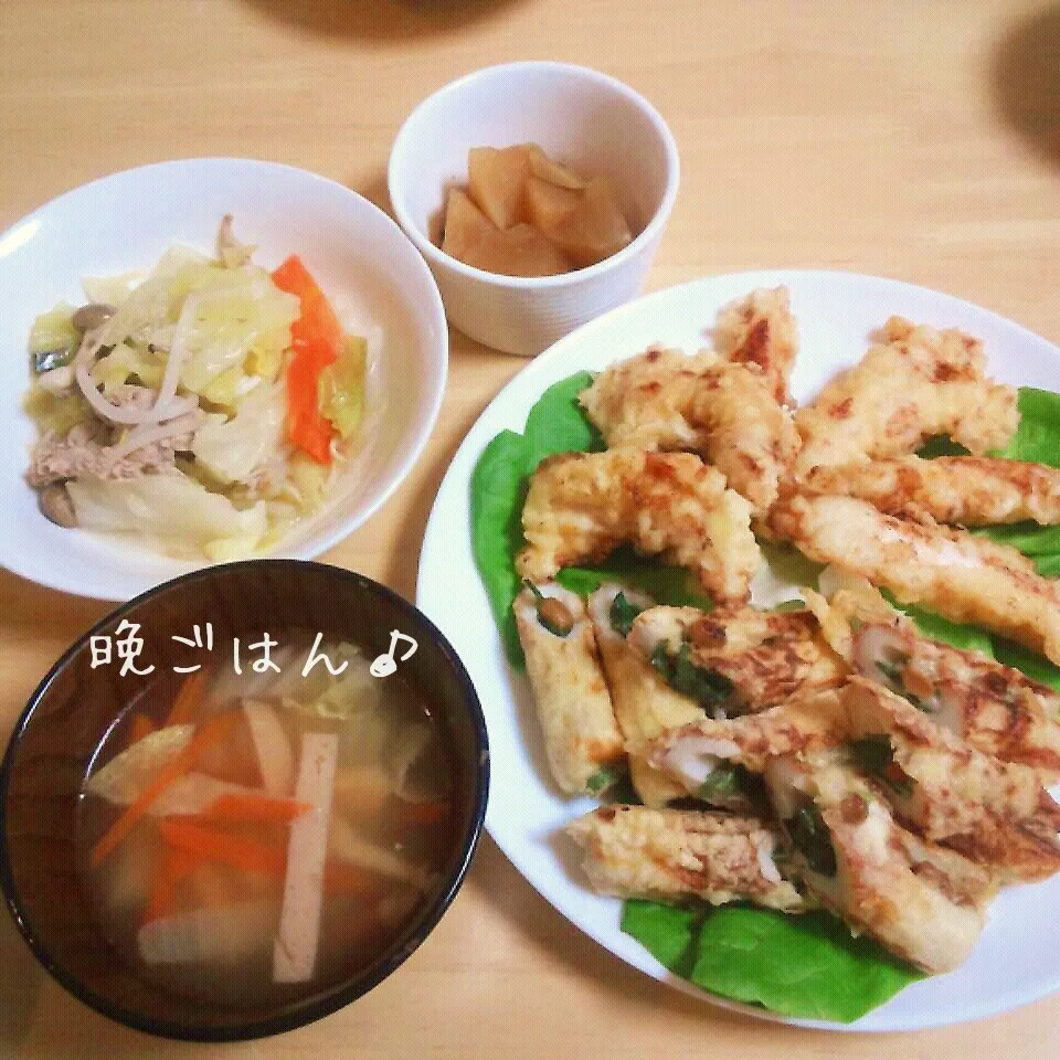 こむぎ家の晩ご飯（3月16日）|こむぎさん