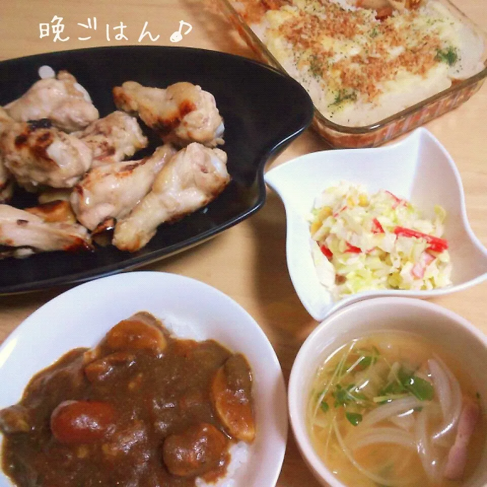 こむぎ家の晩ご飯（3月8日）|こむぎさん