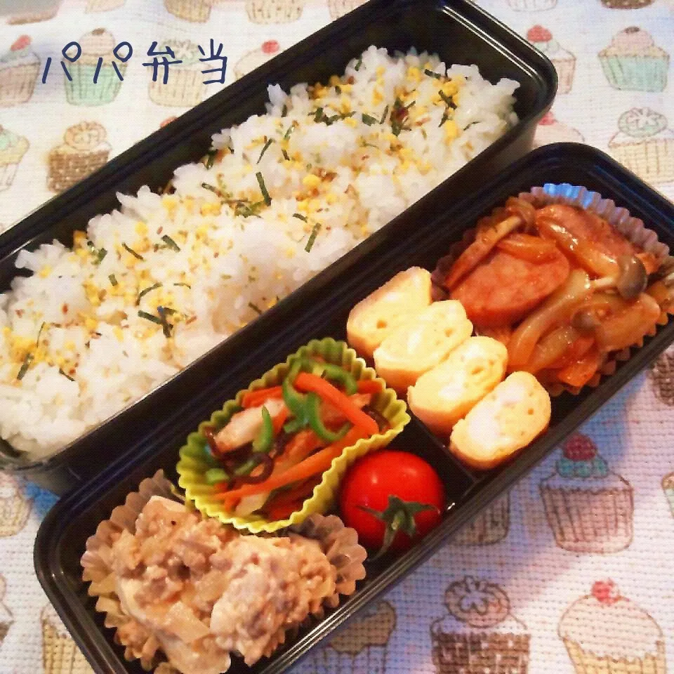 パパ弁当（2月7日）|こむぎさん