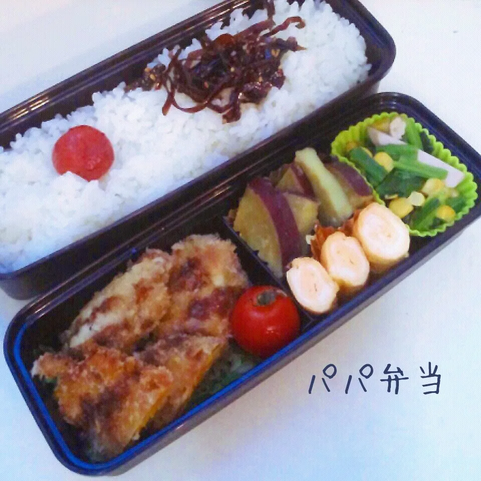 Snapdishの料理写真:パパ弁当(2月5日)|こむぎさん