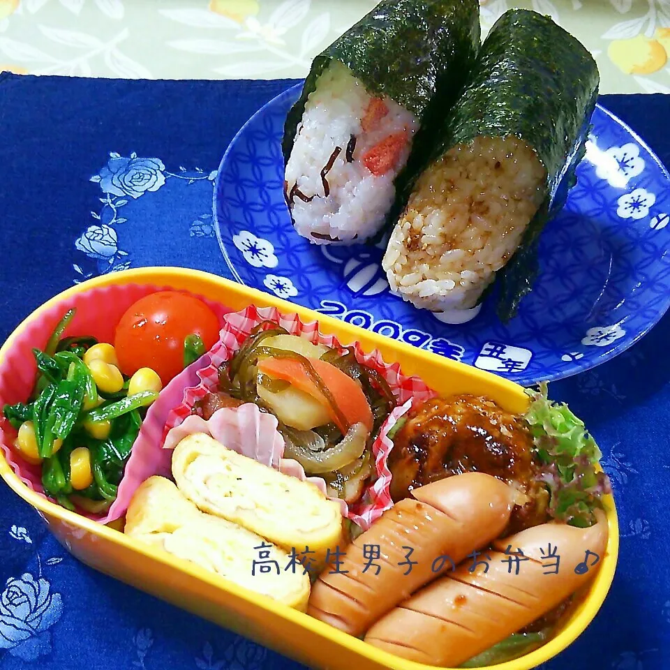 ハンバーグ弁当♪|ちびたまさん