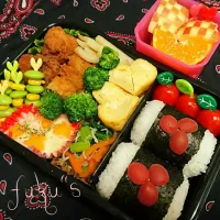 Snapdishの料理写真:学習発表会のお弁当|ぷ～にゃんさん