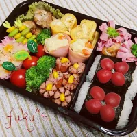 社会見学のお弁当|ぷ～にゃんさん