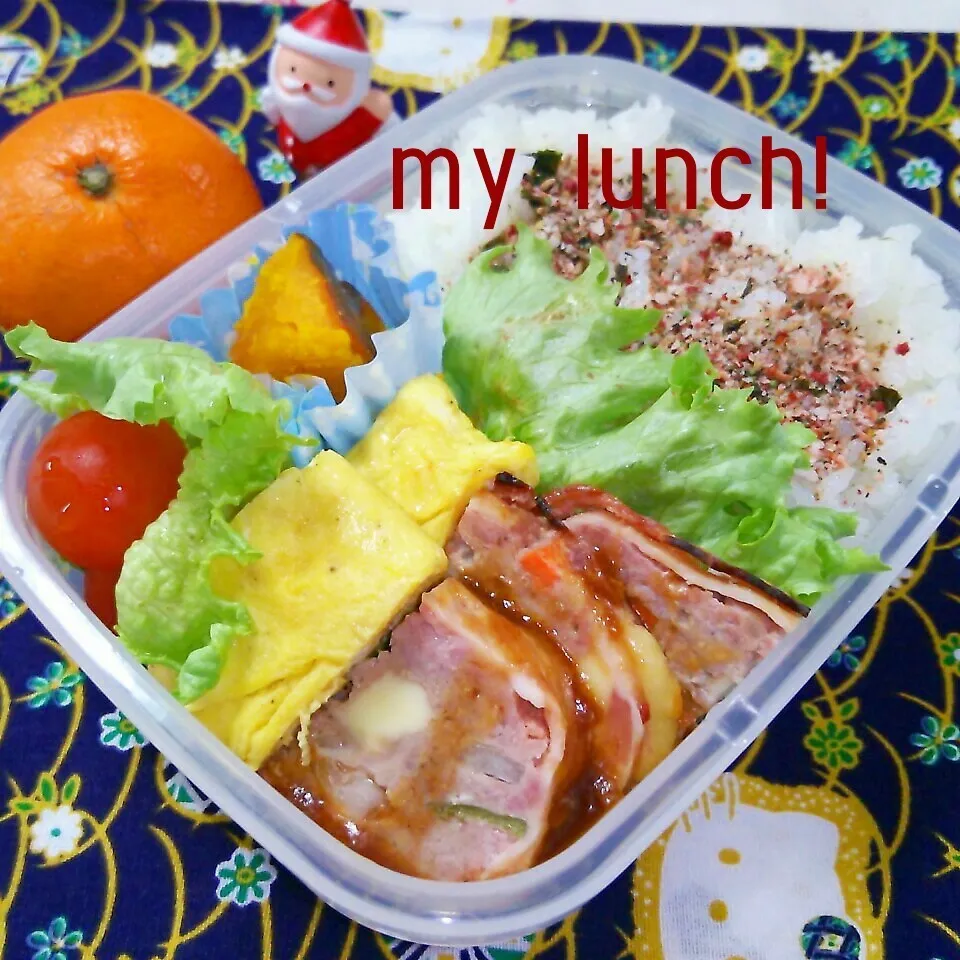 ミートローフ弁当♪|ちびたまさん