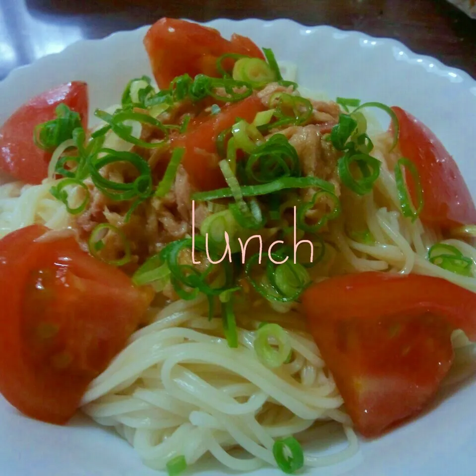 お素麺でお昼ごはん|ぷ～にゃんさん