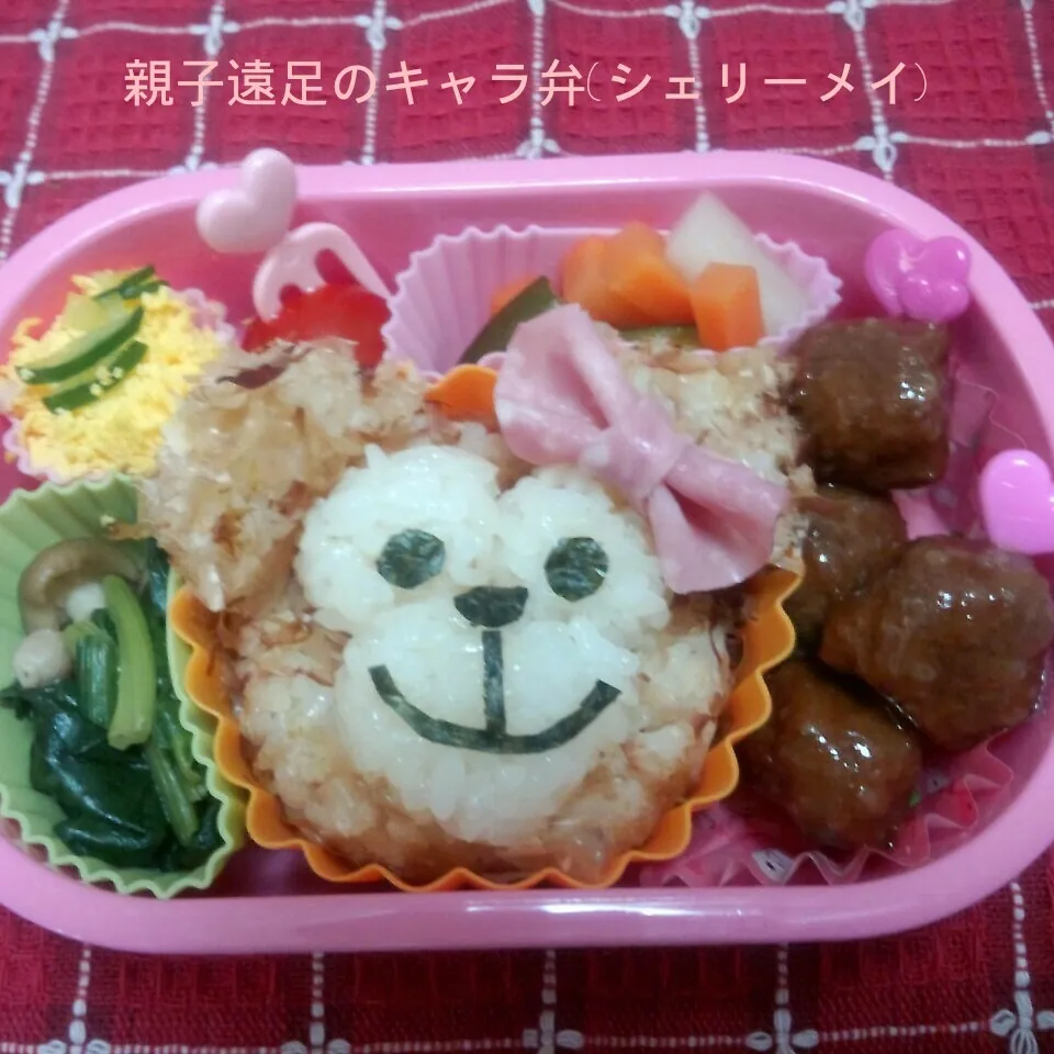 Snapdishの料理写真:親子遠足のお弁当♪|ぷ～にゃんさん