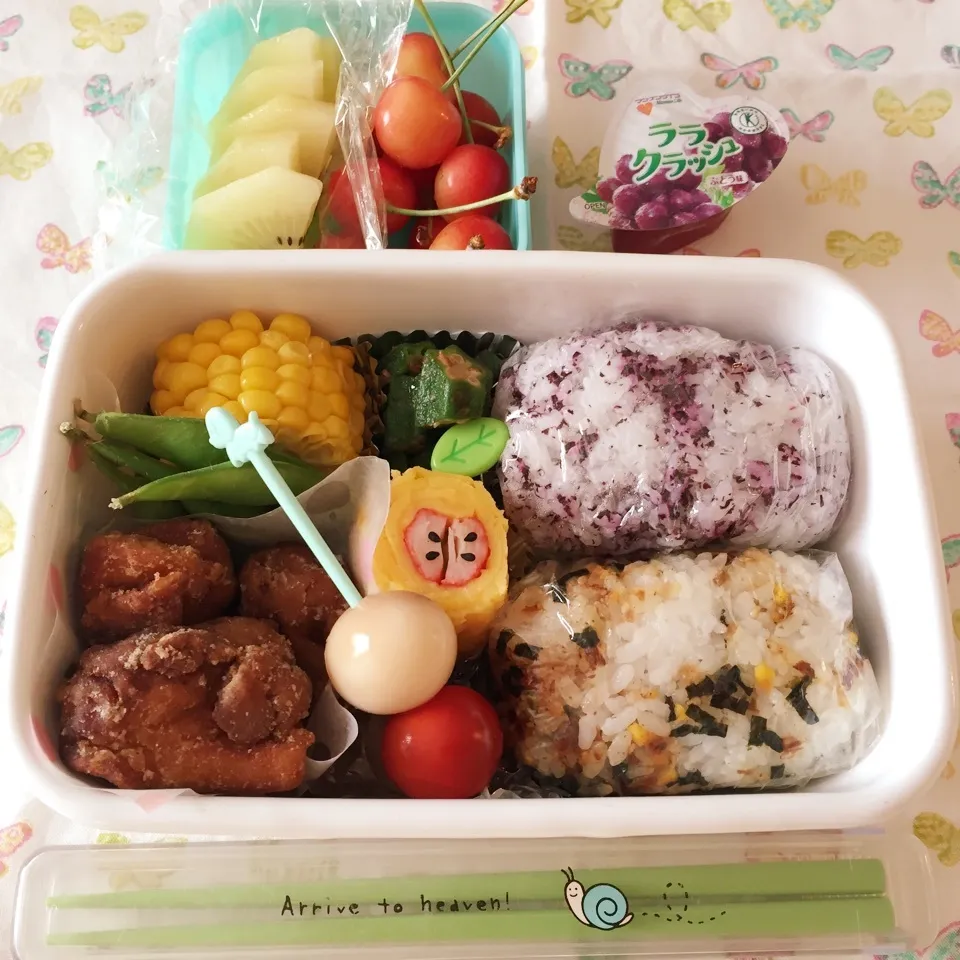 中3娘 最後の部活弁当🍒|こはるんママさん