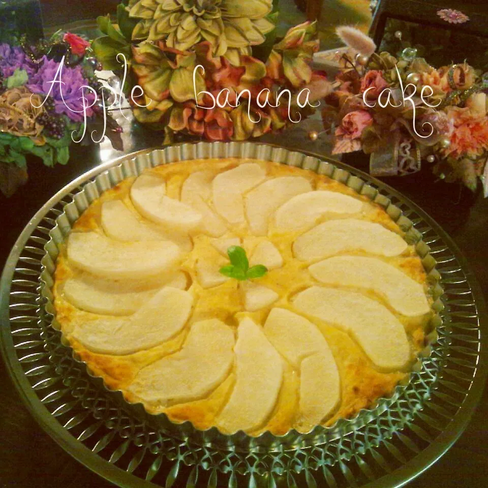 Apple banana cake♪|henryさん