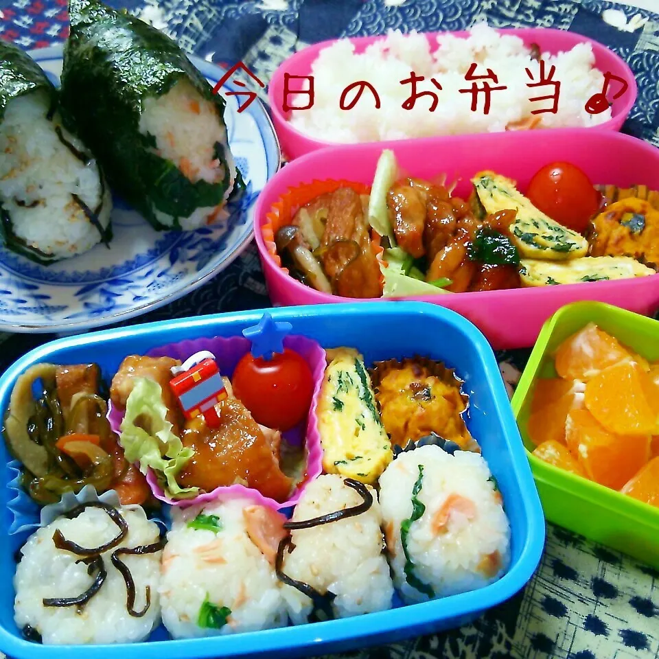 チキンステーキ弁当♪|ちびたまさん