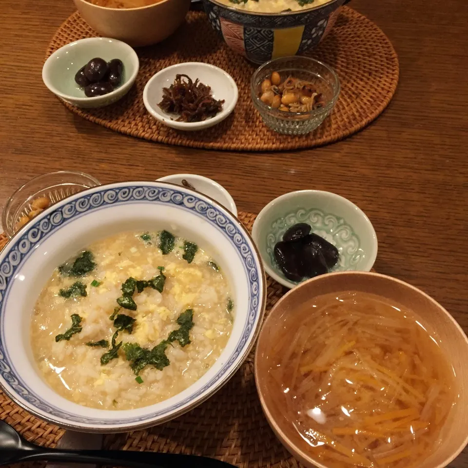 Snapdishの料理写真:のりたま粥|こはるんママさん