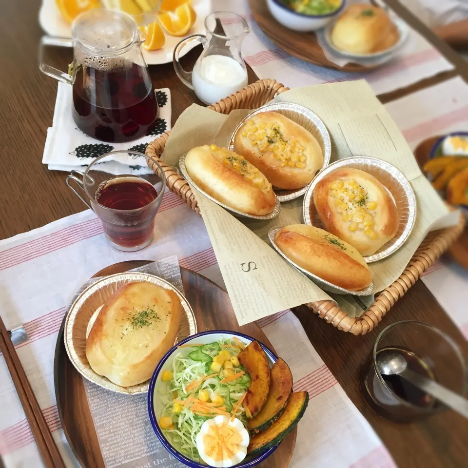 みんな大好きマヨパンで休日ランチ♪|こはるんママさん