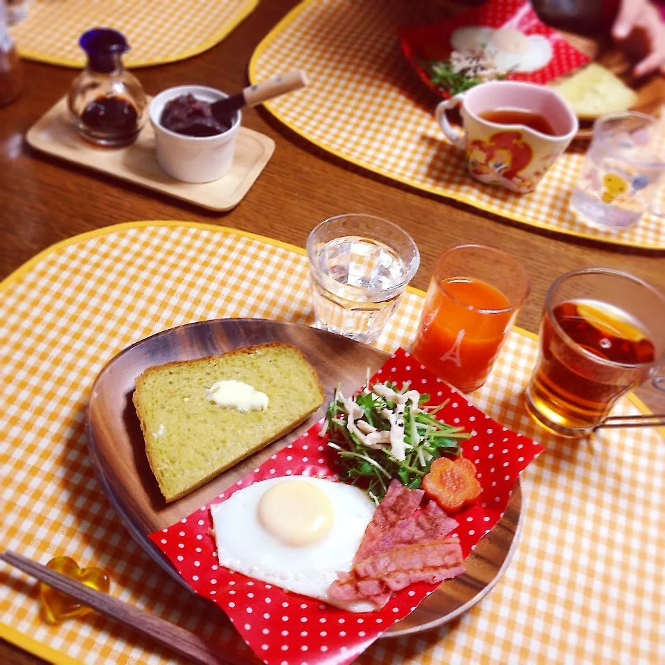 今日の朝食♡|こはるんママさん