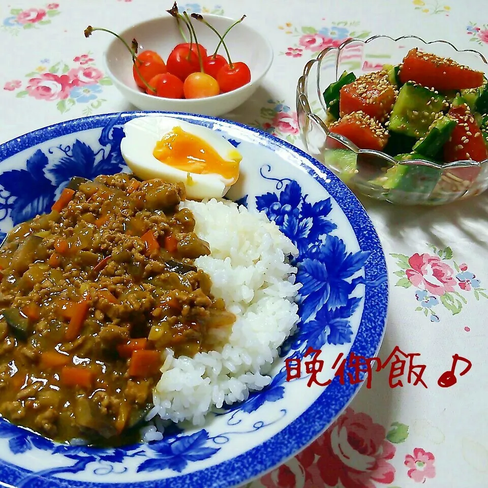 キーマカレー♪|ちびたまさん