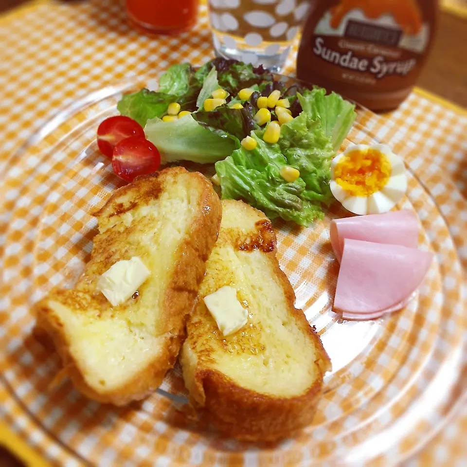 Snapdishの料理写真:フレンチトースト♡|こはるんママさん