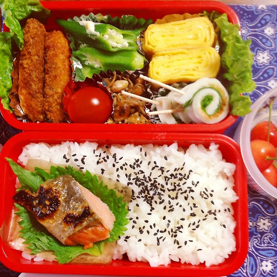 Snapdishの料理写真:旦那さん弁当♡|こはるんママさん