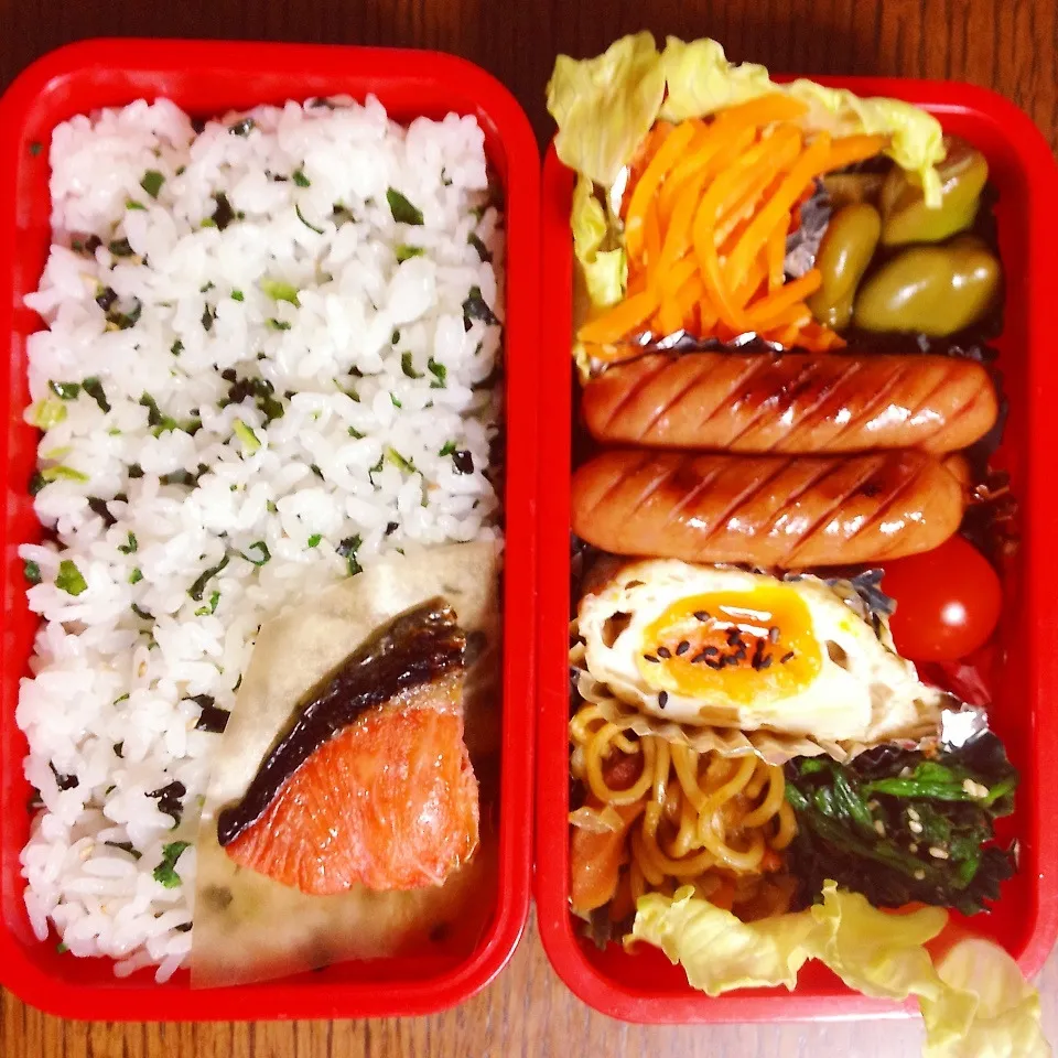 Snapdishの料理写真:旦那さん弁当♡|こはるんママさん