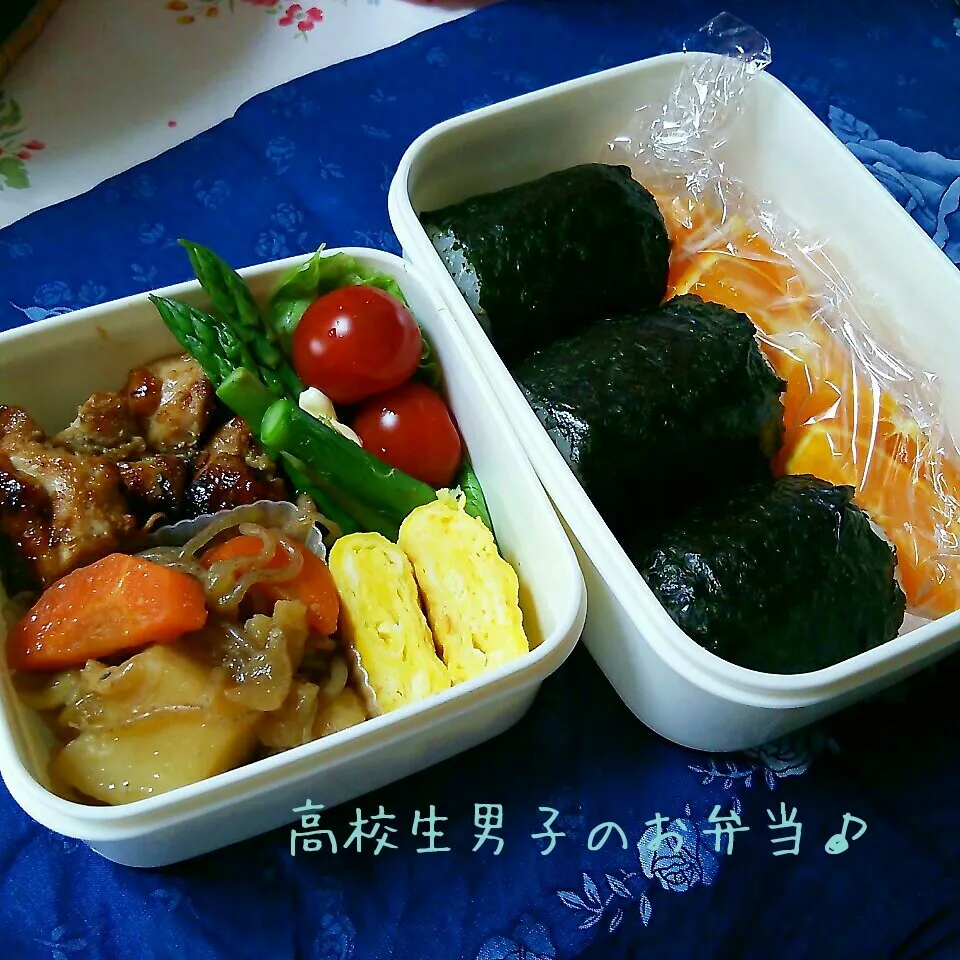 ごまチキンステーキメイン弁当♪|ちびたまさん