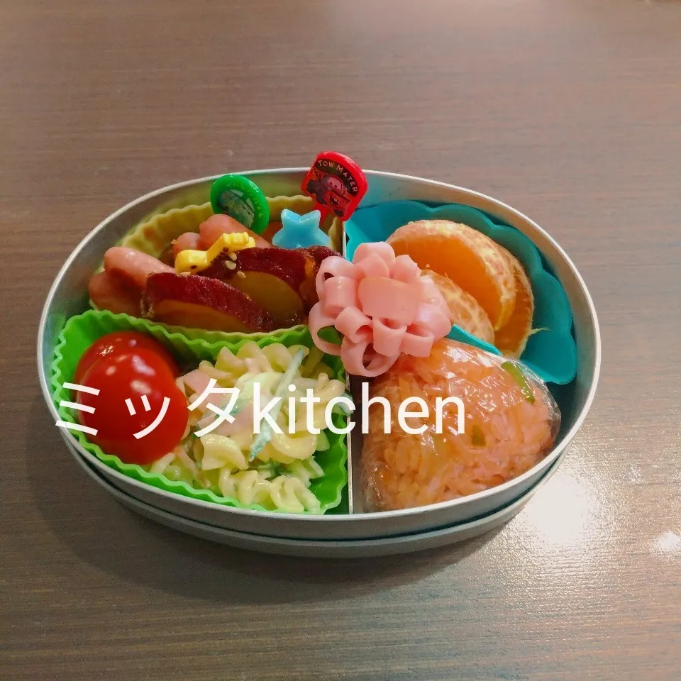 Snapdishの料理写真:園児弁当☆5|ミッタさん