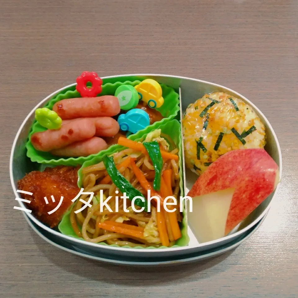 Snapdishの料理写真:園児弁当☆1（ちび助年少）|ミッタさん