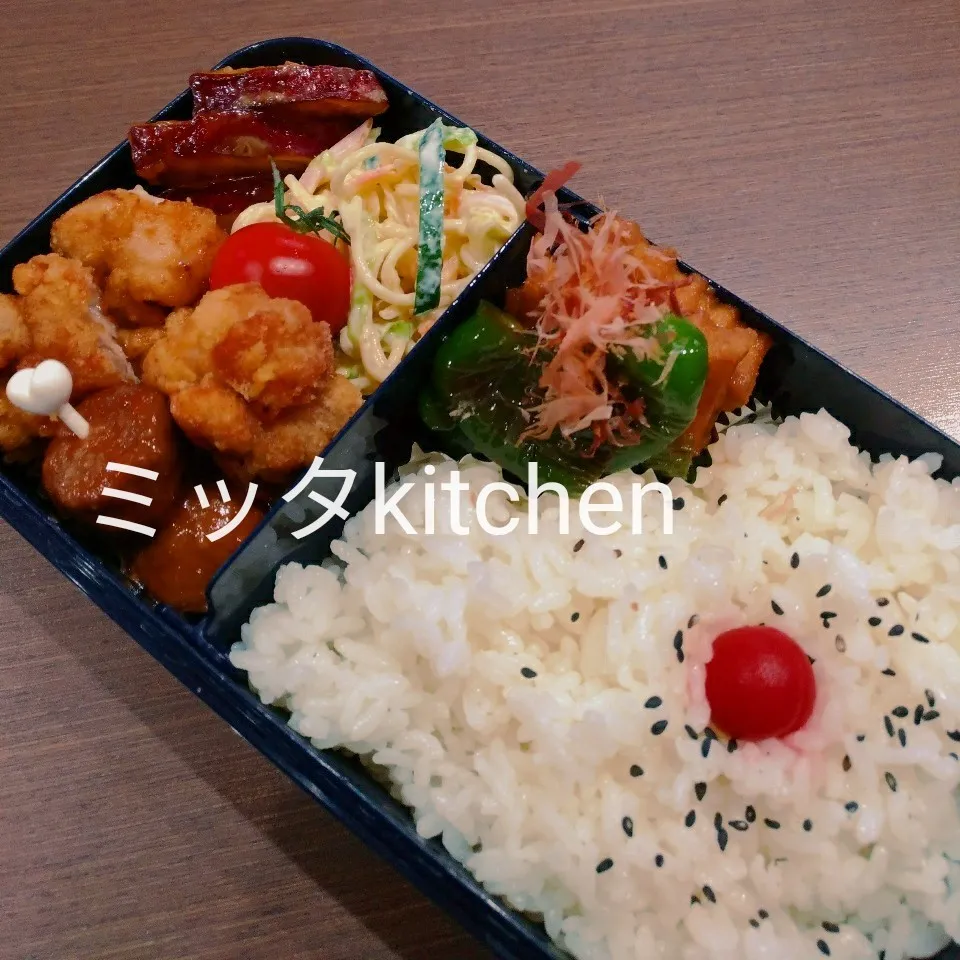 Snapdishの料理写真:パパ弁当|ミッタさん