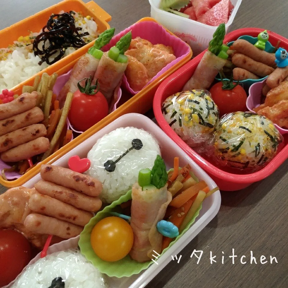 Snapdishの料理写真:園児弁当|ミッタさん