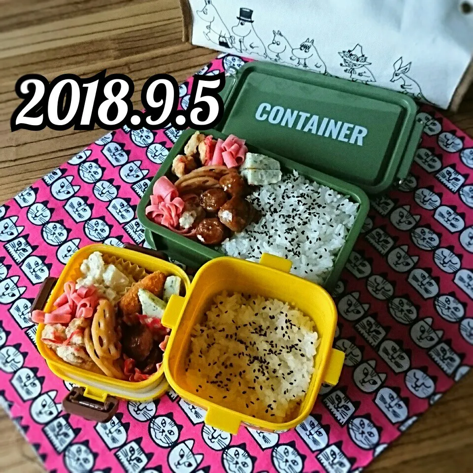 息子弁当・おっと弁当|ふ〜たん**さん